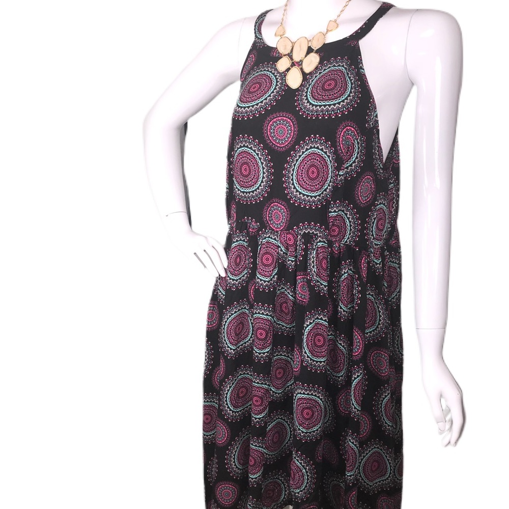 Torrid sz 2 Hi-Low Medallion Flouncy Tank Dress - Picture 9 of 12